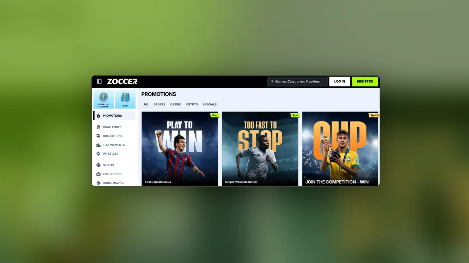 Zoccer bonus